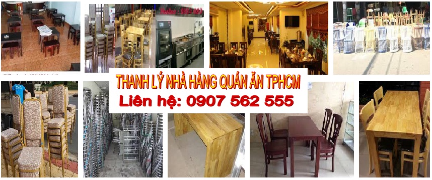 Đơn vị chuyên mua thanh lý nhà hàng quán ăn ở tại tphcm